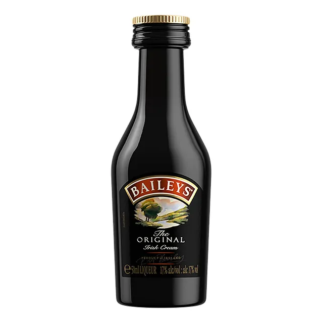 Kit Com 2 Miniaturas Licor Baileys Cream 50 Ml Originais