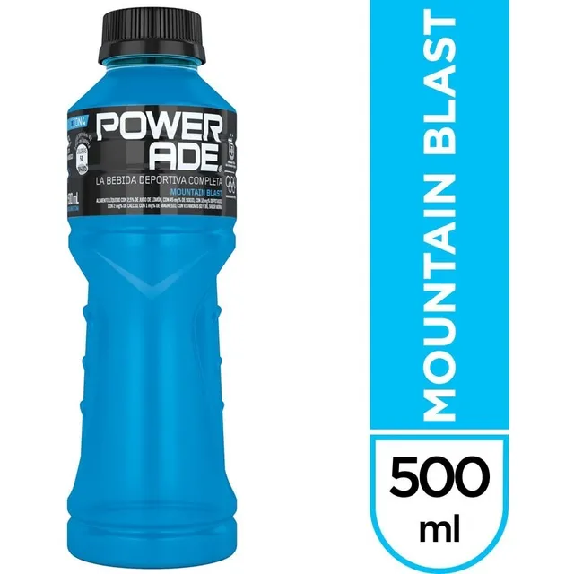 Powerade Mountain Blast 500ml - Pack X 6 Unidades