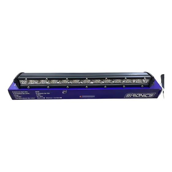 Barra Led 5 Funciones 36w 13  Pulgadas Ultra Slim Bcv