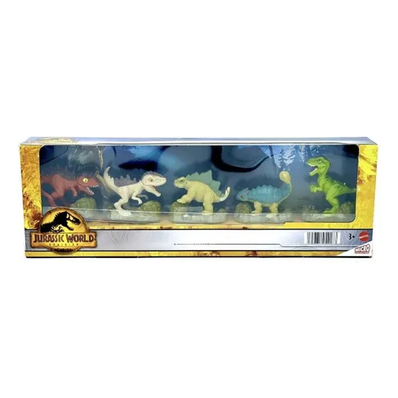 Mattel Jurassic World Dominion Micro Dinosaurio 5 Figuras