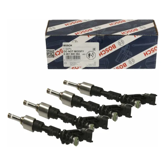 Kit X4 Inyectore Original Bosch P/ Para Ford Kuga S-max 1.6 
