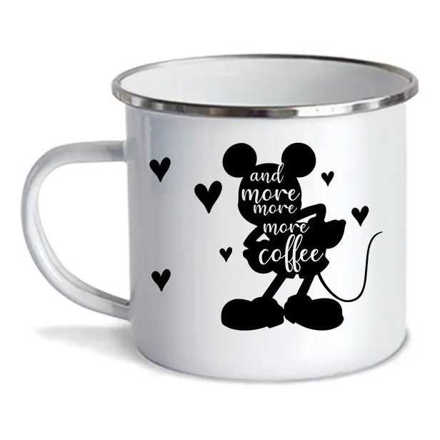 Taza Mickey Mouse Love De Peltre (10oz=300ml)