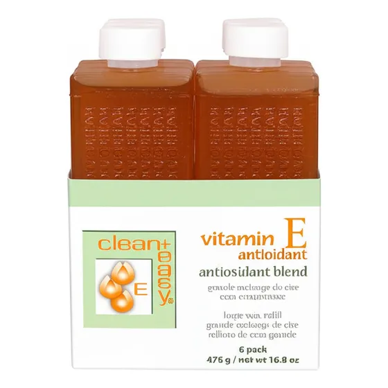 Clean + Easy Cartucho De Cera Grande Roll On 6 Pack 80 Grc/u