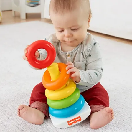 Fisher-price Juguete Para Bebés Pila De Aritos Unico