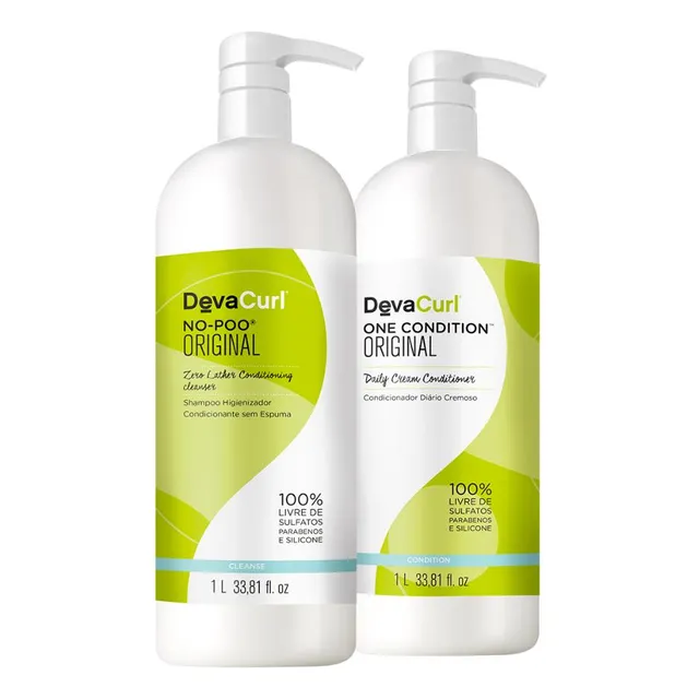 Kit Deva Curl No Poo Shampoo E Condicionador One Condition