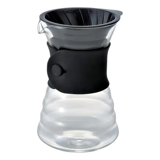 Cafetera Hario V60 VDD-02B semi automática negra de filtro