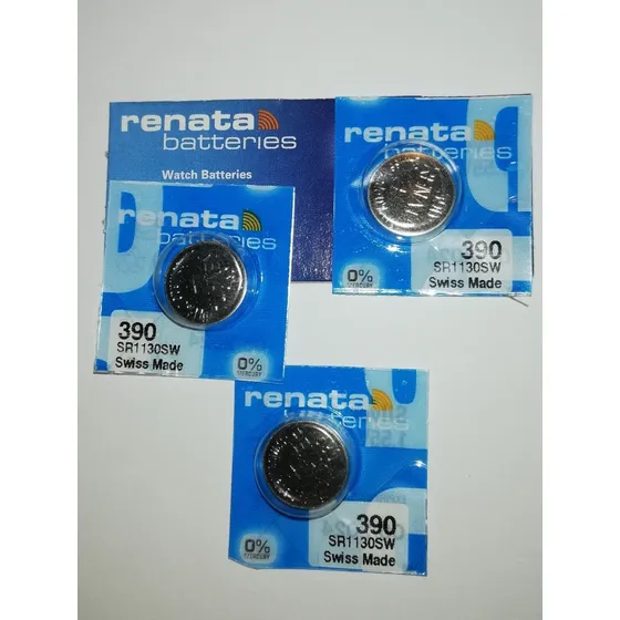 3x Pila Renata Suiza Para Reloj Swatch Original 390 Sr1130sw