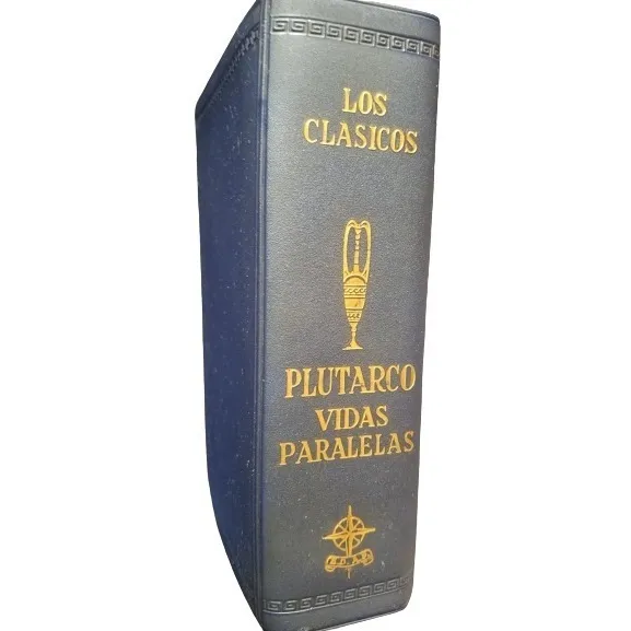 Vidas Paralelas Plutarco Papel Biblia Tapa Vinil
