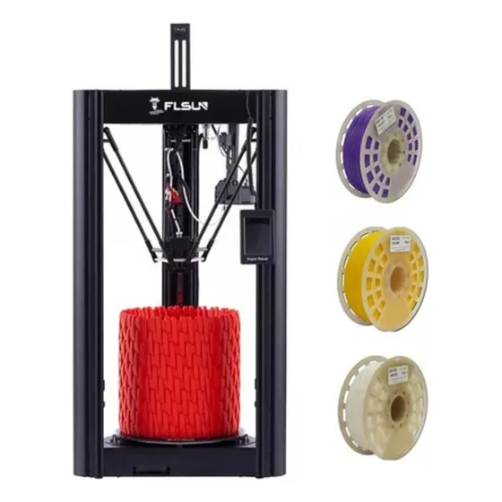 Impresora 3d Flsun Super Racer 220v + 3kg Pla + Curso 3d