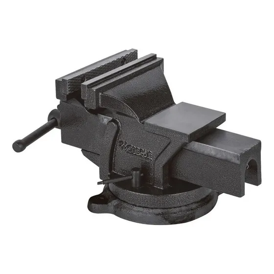 Tornillo De Banco Hoteche 300104 Color Negro Con Base Giratoria