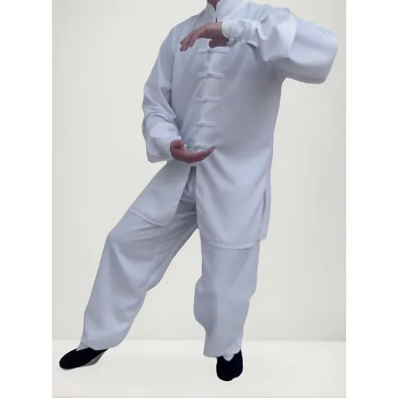 Combo Kung Fu Tai Chi: Blusão Yifu + Calça + Sapatilha