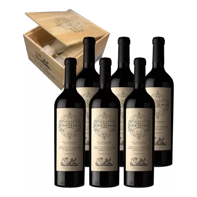Vino Gran Enemigo El Cepillo 750cc Caja X 6u.