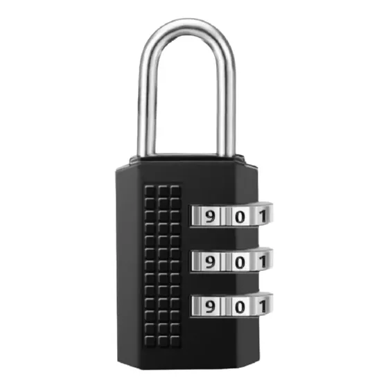 Candado Combinacion 3 Digitos Clave Bolso Valija Locker