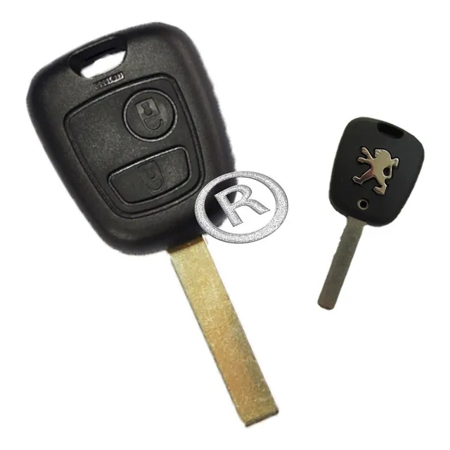 Llave Con Control Peugeot 307  Virgen Urbana Cerrajeria