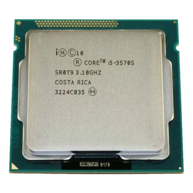 Procesador De Cpu Core I5 3570s Lga 1155 De 3,1 Ghz Y 4 Núcl