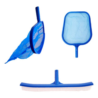 Kit Piscina Cepillo, Red Saca Hojas Y Pala -sin Tubo Kit Piscina Cepillo, Red Saca Hojas Y Pala -sin Tubo