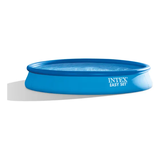 Piscina Inflable 457x84cm Redonda Con Bomba Easy Intex