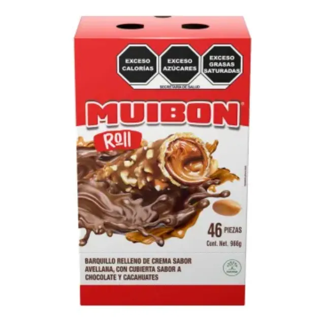 Chocolate Muibon Roll 46 Pzas