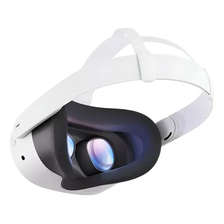 Meta Quest 3s 128gb Oculos De Realidade Virtual Branco Batman Nao Incluso