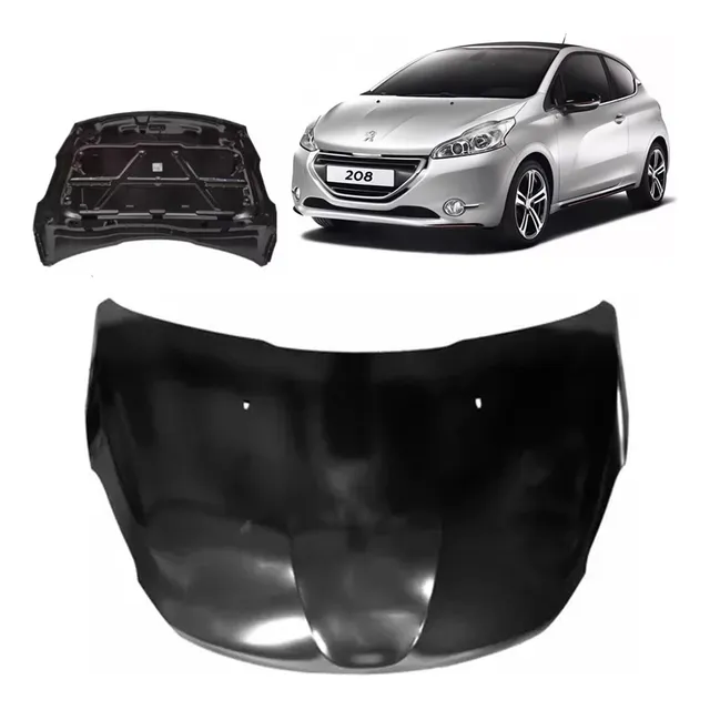 Capot Peugeot 208 2013 2014 2015 2016 2017 2018 2019 Chapa