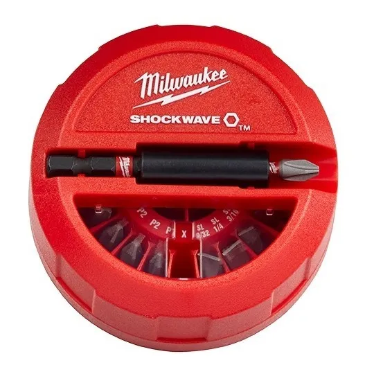 Juego Puntas Impacto 22 Piezas Milwaukee 48324011 Shockwave