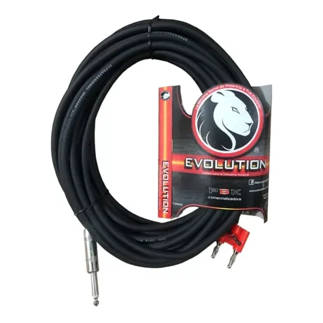 Cable Evolution E18pb-6 Para Bafle Plug A Banana 6 Mts. 18
