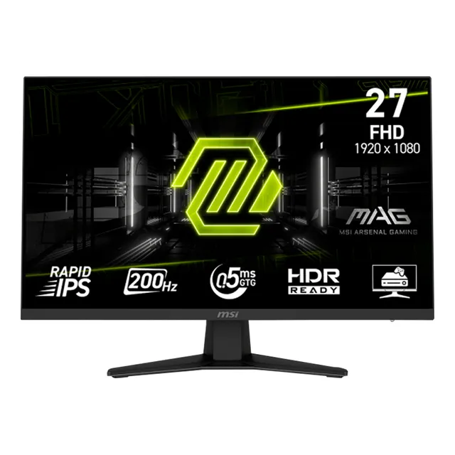 Monitor Gaming Msi 27 Mag 274f Fhd 200hz 0.5ms 1920x1080 Fhd Negro