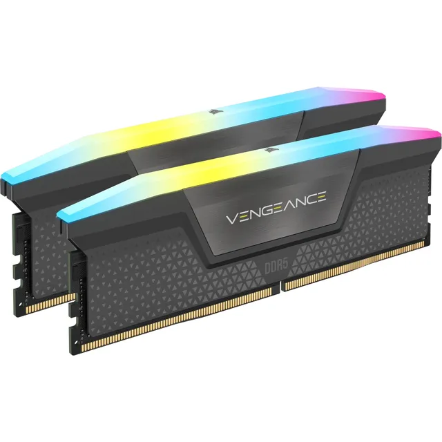 Memoria RAM Corsair CMH32GX5M2B5200Z40K Vengeance Rgb de 32 GB DDR5/5200 MHz