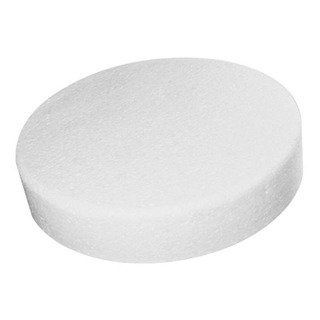 Hule Espuma Circular 35cm Diámetro X 4.5cm Dos Piezas Hule Espuma Circular 35cm Diámetro X 4.5cm Dos Piezas