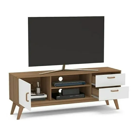 Mueble P/tv Madera/ Blancos/ Natural