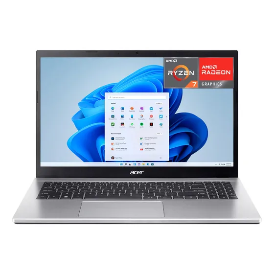Laptop Acer Aspire 3 Amd Ryzen 7 16gb Ram 512gb Ssd 15.6  Windows 11 Home
