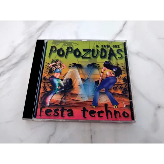 Cd Festa Techno O Som Das Popozudas Usado