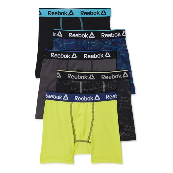 Reebok Bóxer Para Niños Paquete De 5