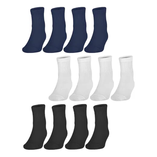 6 Pares Media Escolar Niños Y Niñas Todos Los Colores