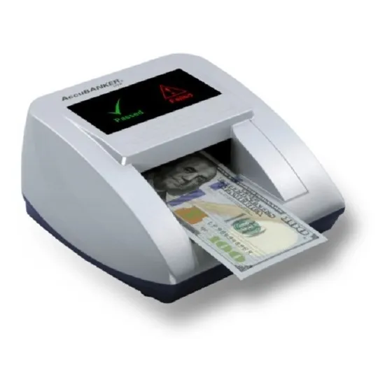 Detector Billetes Falso Accubanker  D470 Pantalla Led 7 En 1