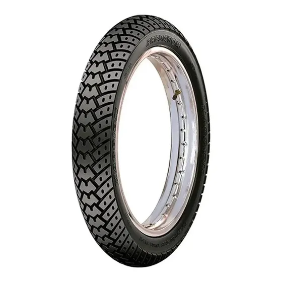 Pneu Traseiro Ybr/Factor 125 90/90-18 Predator Maggion TT — foto 2