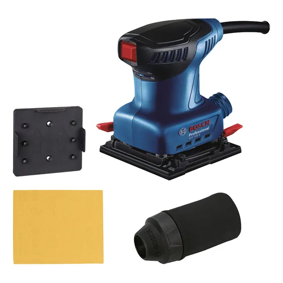 Lijadora Orbital Bosch Gss 140 A Professional + Bolsa Polvo Color Azul Marino Frecuencia 60 Hz