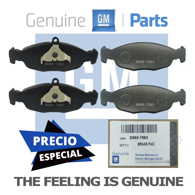 Pastillas Frenos Corsa1.6 Largas Chevy C2 Delantera 7563=513