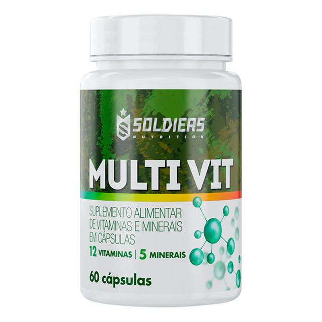 Multivitamínico 60 Cápsulas Soldiers Nutrition