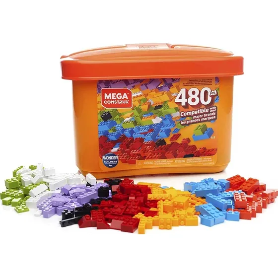 Megaconstrux - Caja Construcción 480 Piezas T. Fisher Gjd23