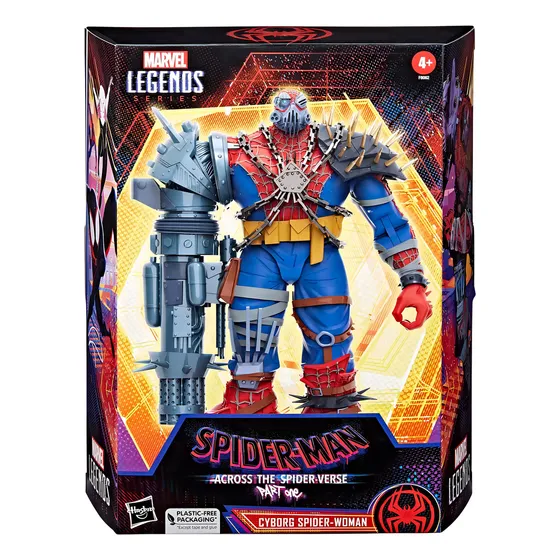 Marvel Legends: Across The Spiderverse- Cyborg Spider Woman