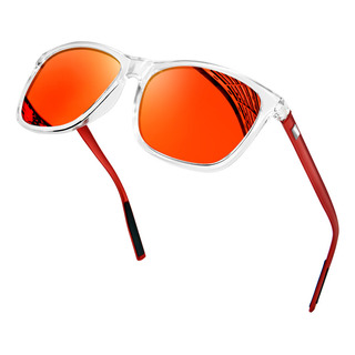 Lentes De Sol De Moda Hombre Mujer Uv Clásicos Espejo Rojo Lentes De Sol De Moda Hombre Mujer Uv Clásicos Espejo Rojo