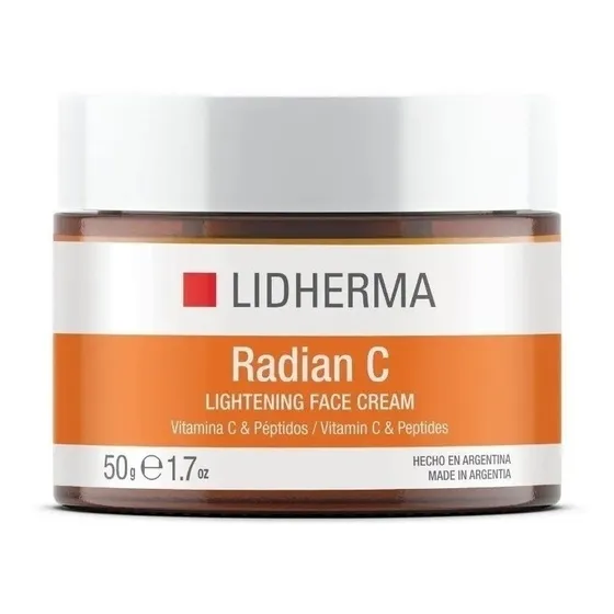 Crema Lightening Face Cream Lidherma Radian C X 50g