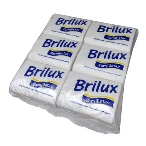 Brilux Servilletas Tipo Cafetin X Bulto