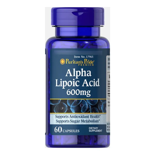 Alpha Lipoic Acid 600mg X60cap