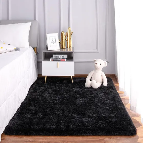 Alfombra Suave Y Esponjosa Para Dormitorio 150x200cm