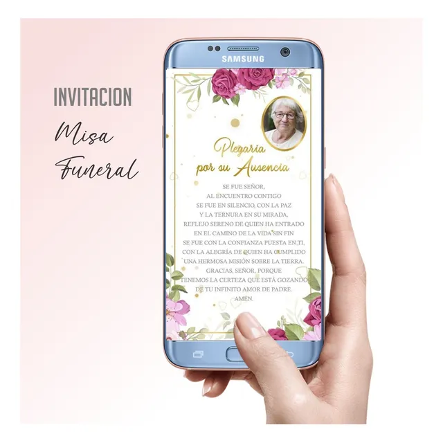 Video Invitacion Digital Animada Para Misa Funeraria