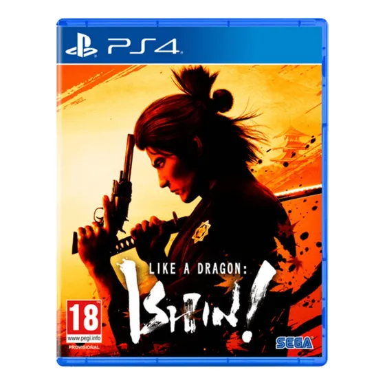 Like A Dragon: Ishin!  Ishiki - Ps4 Mídia Física