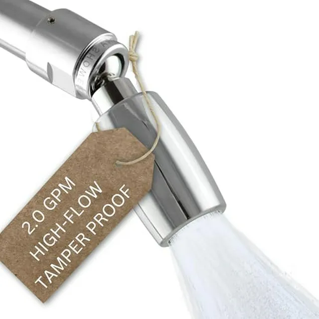 Ducha Vandal Resistente 2 0 Gpm Alta Eficiencia Metal Alta S