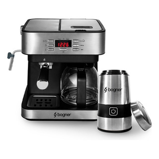 Cafetera 2 En 1 Espresso Y De Goteo + Molino De Café Bogner Cafetera 2 En 1 Espresso Y De Goteo + Molino De Café Bogner
